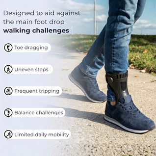 AeroStep™ Adjustable Foot Drop Support Brace